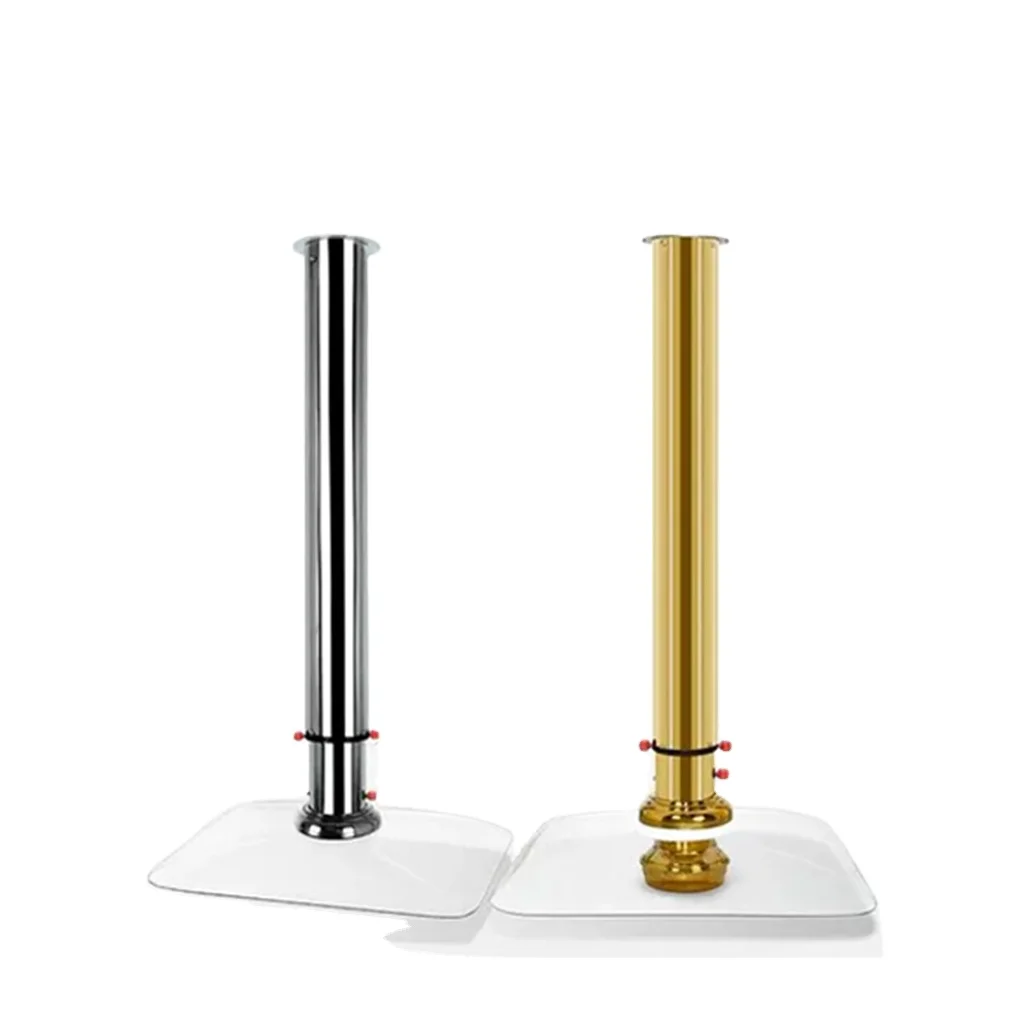 CENHOT Commercial Restaurant Korean BBQ Smokeless Equipment Upper Smoke Pipe With Glass Cover