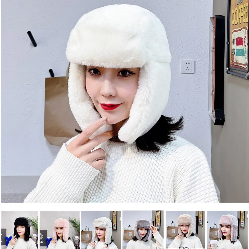 Wholesale Earflap Snowboarding Aviator Russian Winter Hat Trooper Ushanka Trapper Hat For Men