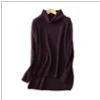 Women turtleneck sweater winter pullover women thick sweater loose solid color warm cashmere sweaters