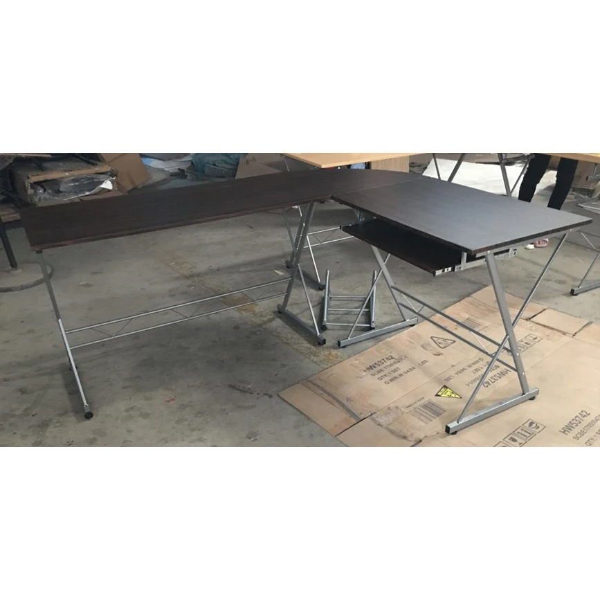L тип офисный дешевый компьютерный стол угловой стол (1100014901007)