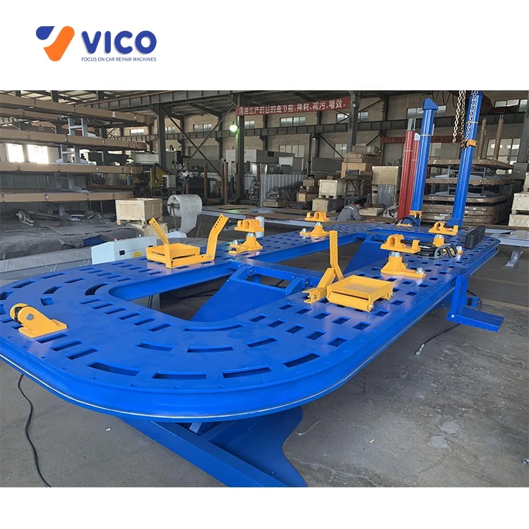 Vico Car Repair Pulling Rack /Auto Frame Bench Electric control, Full Straightening Auto Body lift #VF5400 with CE