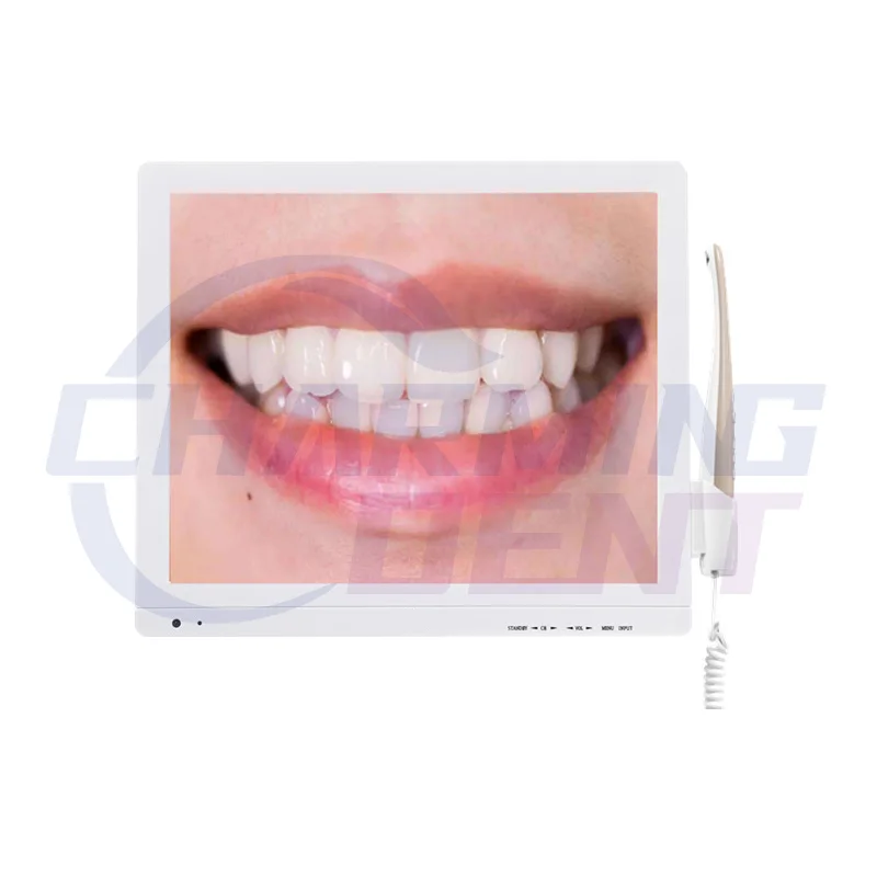Factory supply dental oral camera wifi intraoral camera with dental monitor 17 inch screen