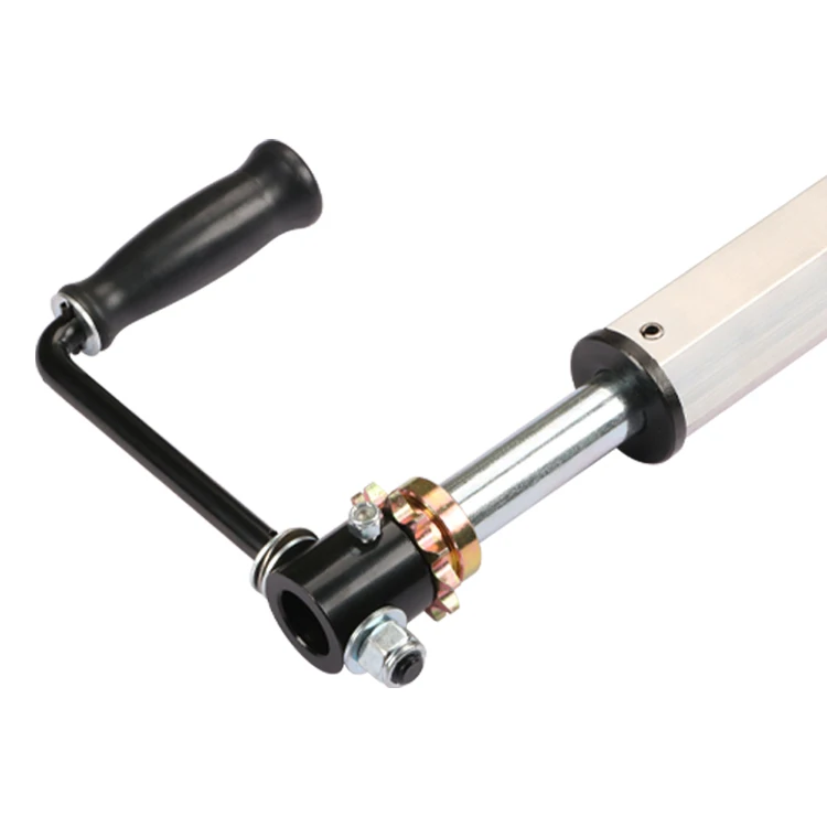 Aluminum Waterproof Flip Truck Tarp System Crank and Pull Manual Tarp Roller Kit Landscaper Dump Truck Crank Tarp System
