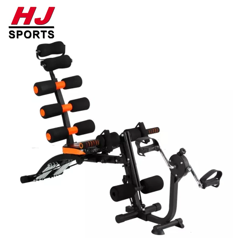 HUIJUN Adjustable Abdominal Trainer Machine Fitness Foldable AB Chair Gym Fitness Equipment HJ-10001
