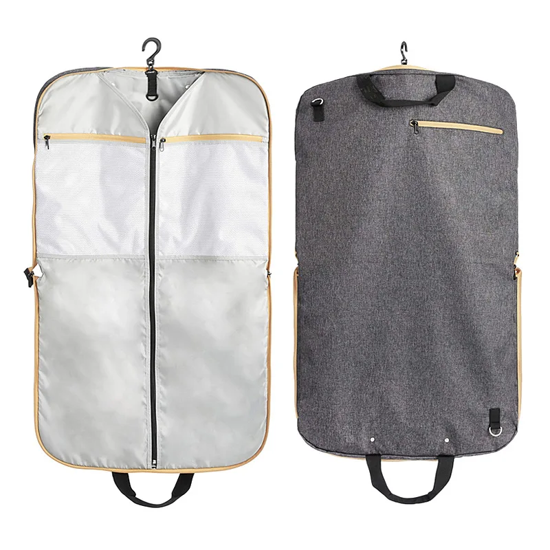 Vietnam factory RPET non woven eco-friendly foldable garment bag suit cover dustproof bag