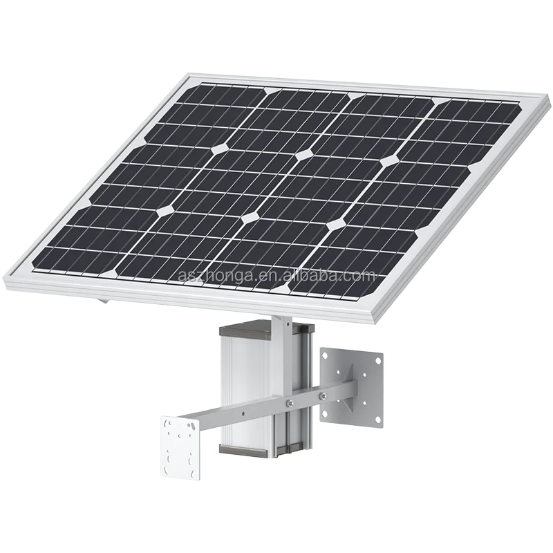 Solar System Off-grid Energy Storage System 80W 30/40Ah for Home Farm Island Outdoor 4G Router Lighting Surveillance Camera