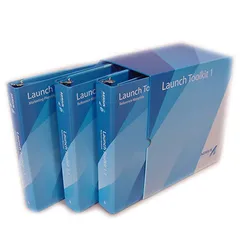 Папка с 3 кольцами с индивидуальным принтом с чехлом