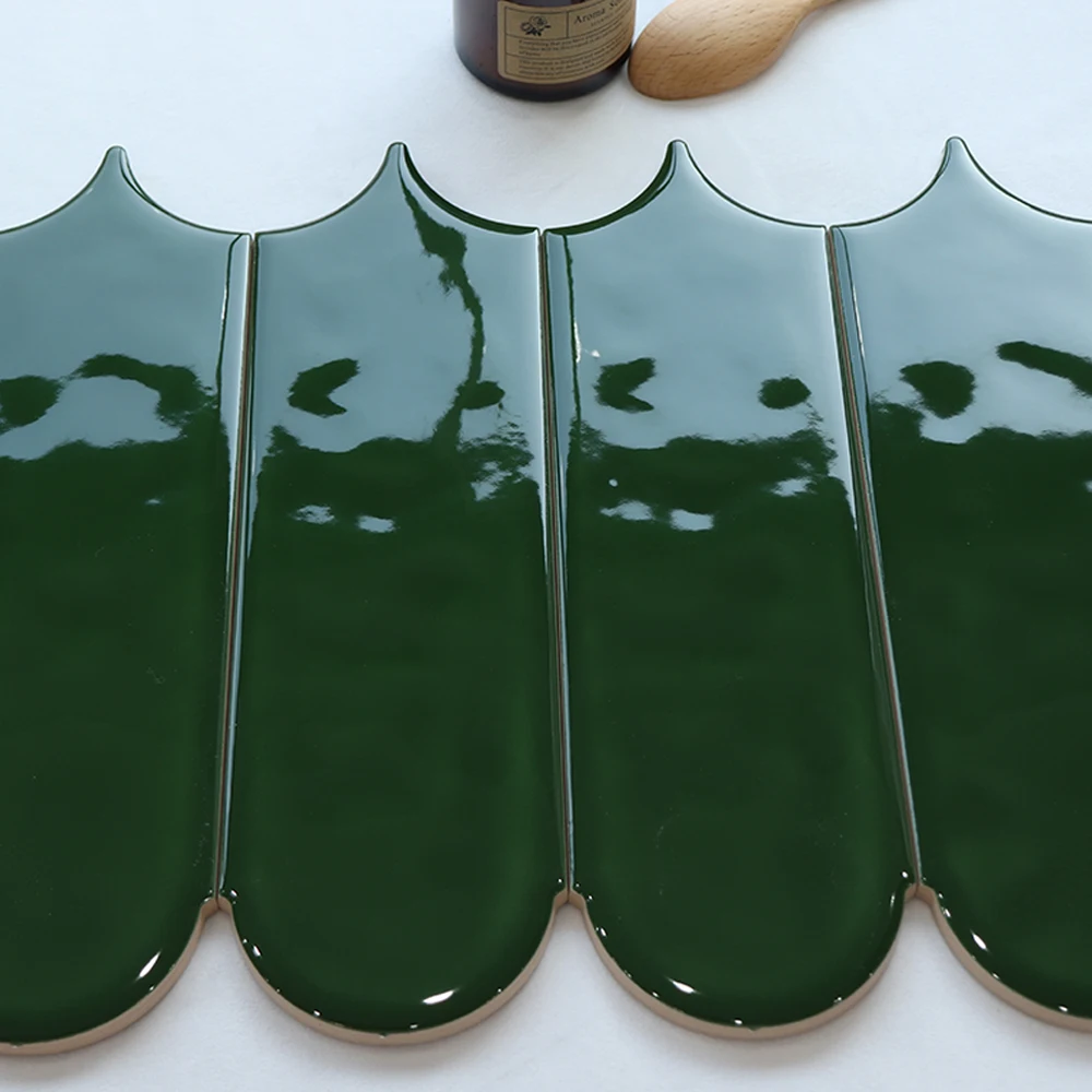 Chinese foshan cheap price ceramic Feather tile pattern design for wall decoration