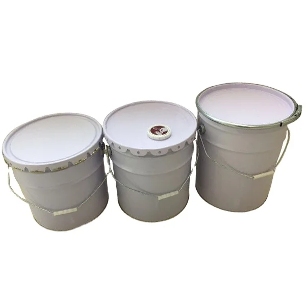 
UN 5 gallon steel stainless paint container/ pail for coatings 