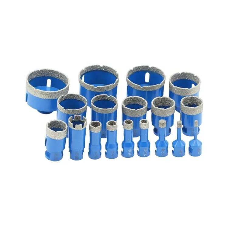5 MM -130MM M14 Thread Vacuum Brazed Core Drill bits hole saw Drilling cutter Diamond drill bit for Porcelain tile Marble