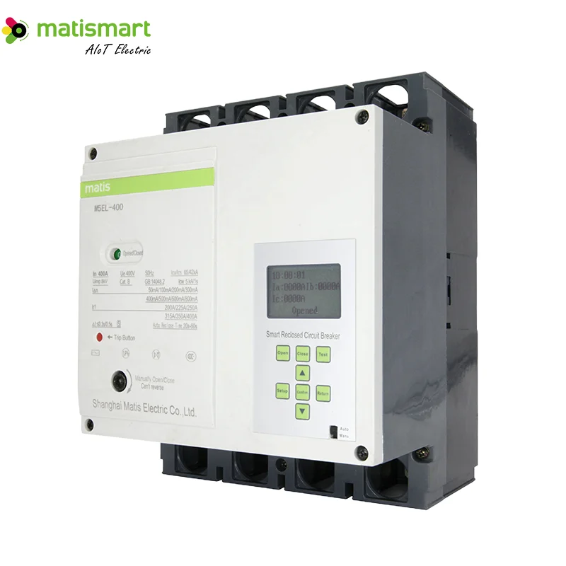 Matis 400A amp solar energy mccb circuit breaker circuit breaker 400 amps circuit breaker smart wifi mccb