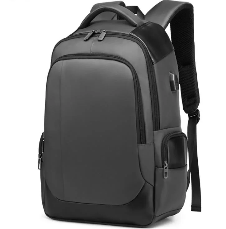 GU Factory wholesale travel custom backpack with USB charging port waterproof backpack traveling bags china supplier alibaba