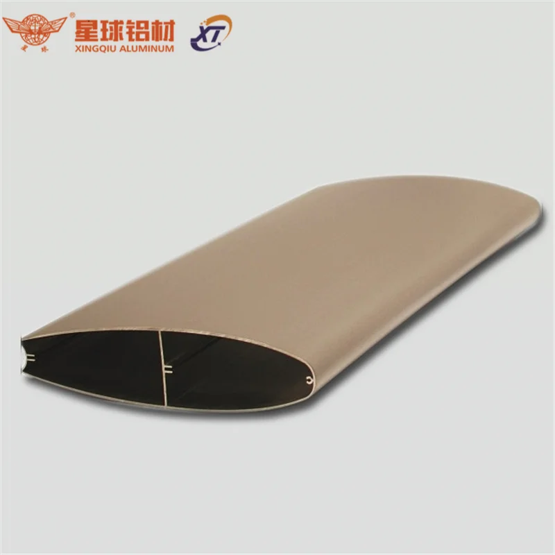 Hot sale fire rated aluminium horizontal roller shutter door slat panel aluminum profiles