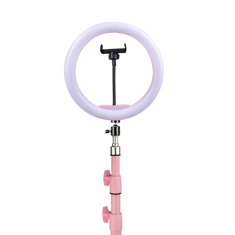 Wholesale Beauty 10 inch Photographic Selfie Led Ring Light With Tripod Stand For Live Stream Makeup Youtube Video