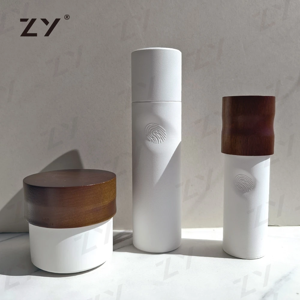 150Ml Cosmetic Bottle Cosmetic Collection Bottle Bamboo Jars And Bottles For Cosmetic