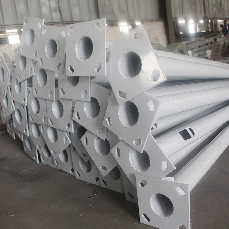 Outdoor Galvanized Lamp Post  Street Light Pole Street Light Pole Lighting and Circuitry Design,auto CAD Layout Aluminum