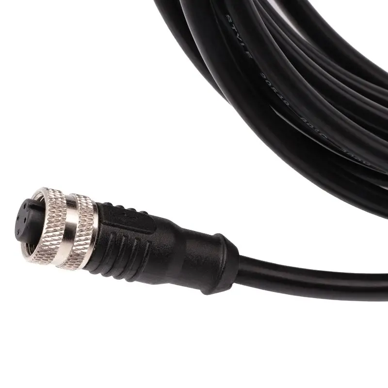 M5 M8 M12 signal connector sensor cable 3 4 5 8 12 pin custom  IP67 Waterproof Connector with Cable