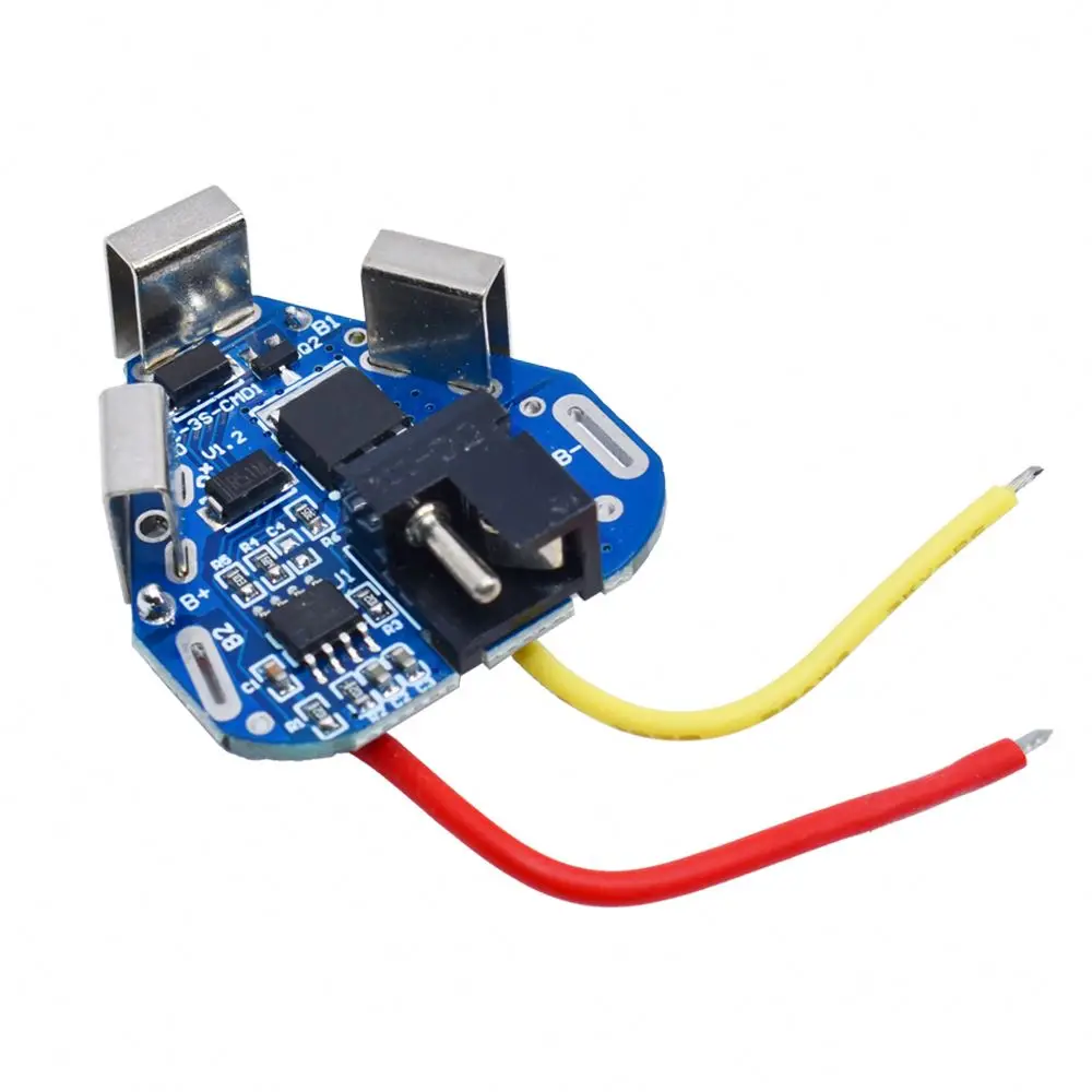 3S 12.6V 6A BMS Li-ion Lithium Battery Protection Board 18650 Power Bank Balancer Battery Equalizer Board for Electric Drill