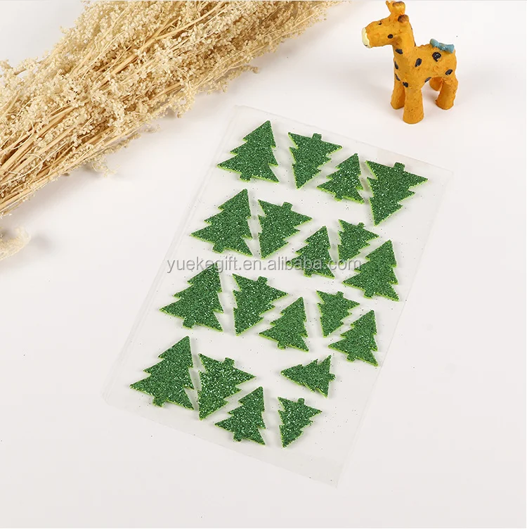 
soft glitter alphabet EVA Foam sticker Education Letter sponge sticker 