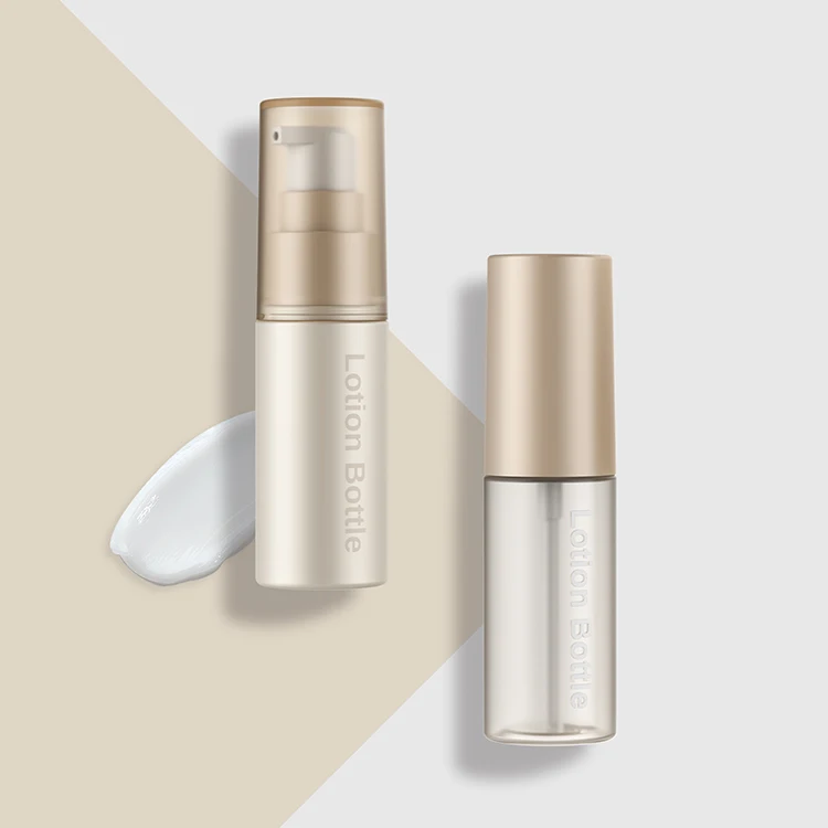 Empty 15ml 30ml 50ml lotion containers support for personalization with a proven production process