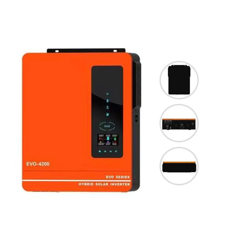 4.2kw Solar Power Inverter 24V Dc To 220V Ac Off Grid Tie Mppt Pure Sine Wave Hybrid Solar Inverter for Home Government