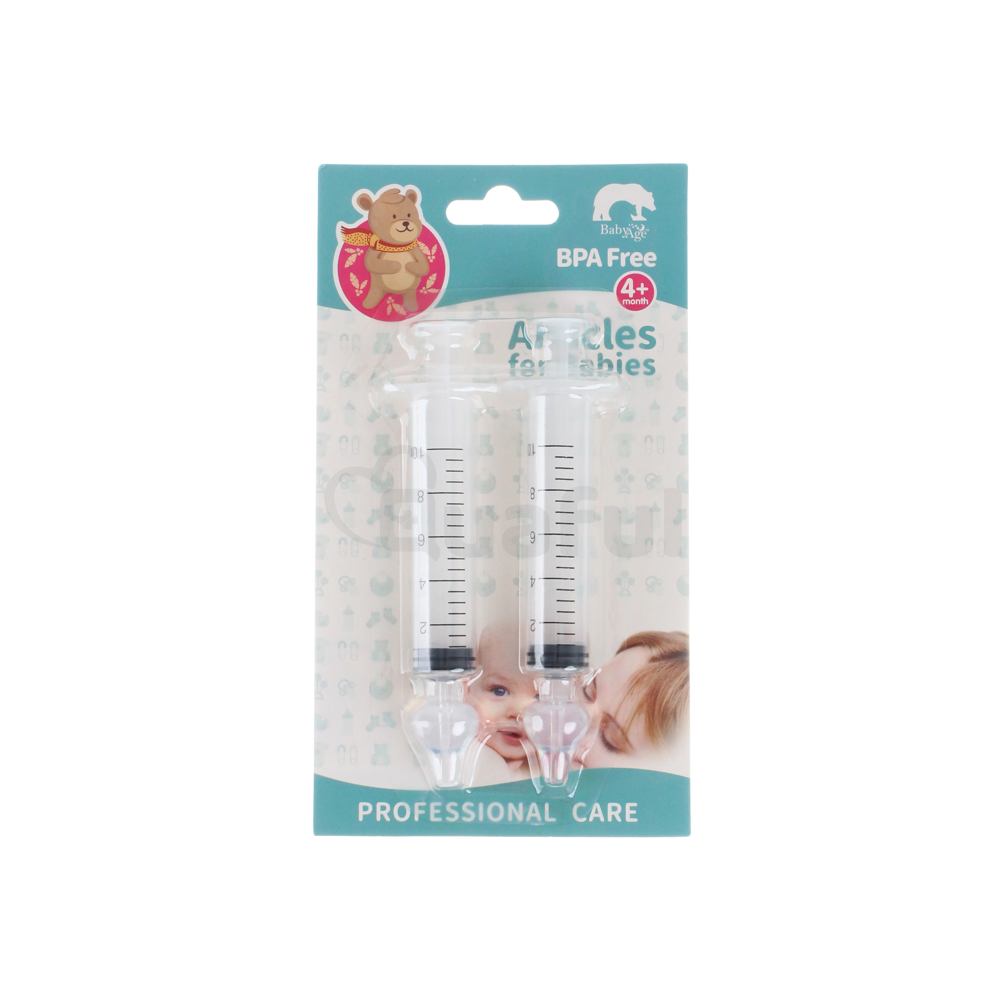 2023 New Hot selling needle Syringe Type 10ml Baby Nasal Irrigator Cleaner Washing Device Rhinitis Nasal Irrigator