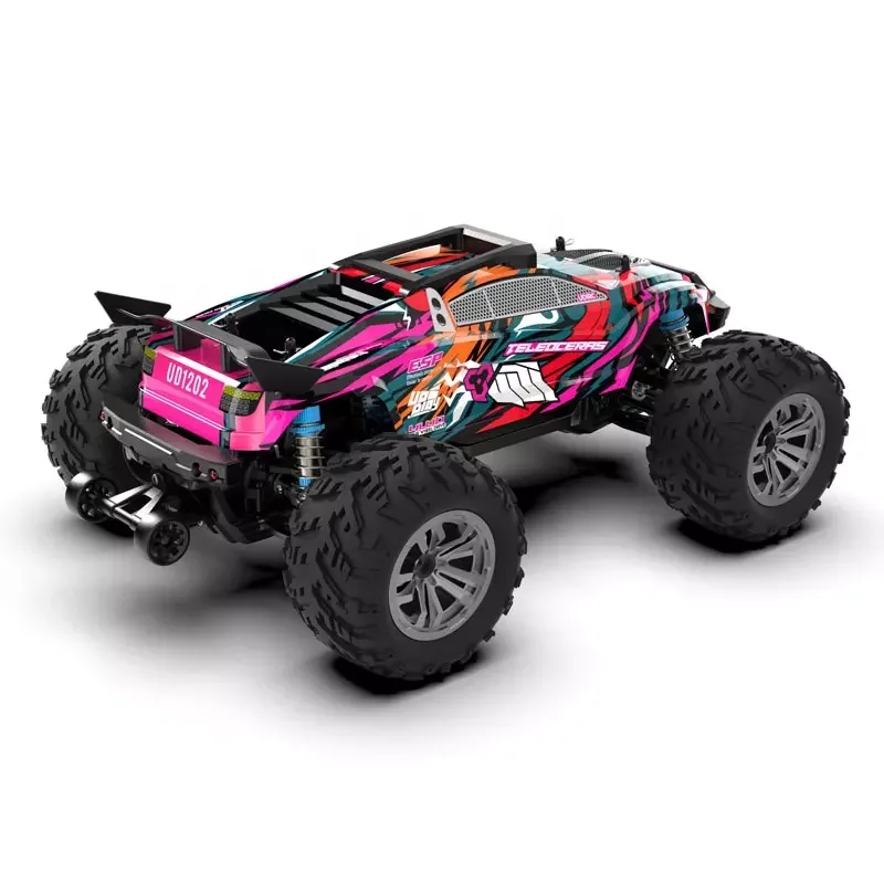 Qilong UdiR/C 1/12 40km/h High Speed Racing Car Toys 4x4 2.4g 4ch Remote Control Off-Road Truck 4wd Radio Control Stunt Car Toys