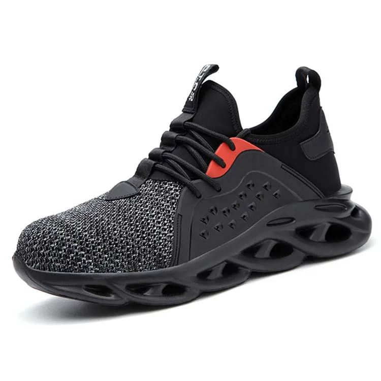 Wholesale Custom Safety Shoes 2025 Anti Slip Oil Water Resist Protective Work Shoes for Industrial Safety Shoes with Steel Toe