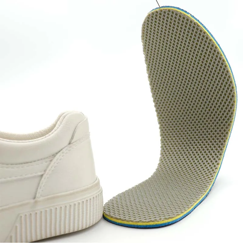 Weiou Professional Shoe Accessories High Quality Breathable Non-Slip Mesh Sport Shock-Absorbing Insole