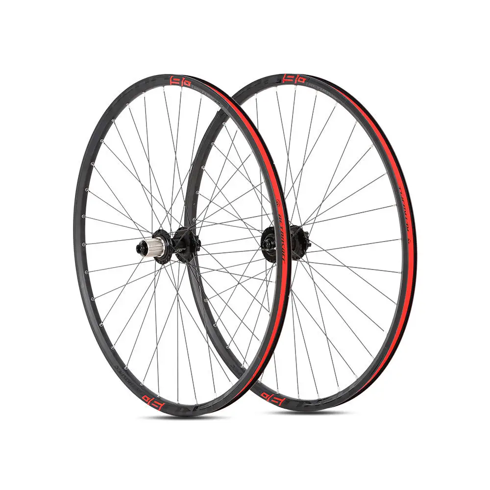 Road Bike Wheelset Bicycle Wheel Aluminum Alloy RS-M402-KC 27.5 29er Thru Axle MTB 29 Disc Bike Wheel Clincher Rim Bike Wheels