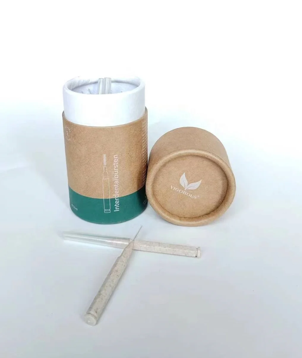 New Products Biodegradable  PLA Interdental Brush Manufacture I Type Interdental Brush toothpick Floss brushes