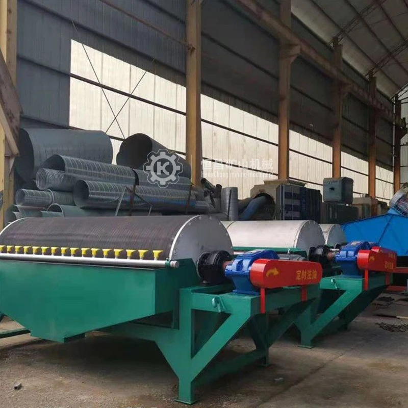 Permanent Magnet Sand Iron Ore Magnetic Separation Equipment Wet Semi Countercurrent Magnetic Separation for Mineral Processing