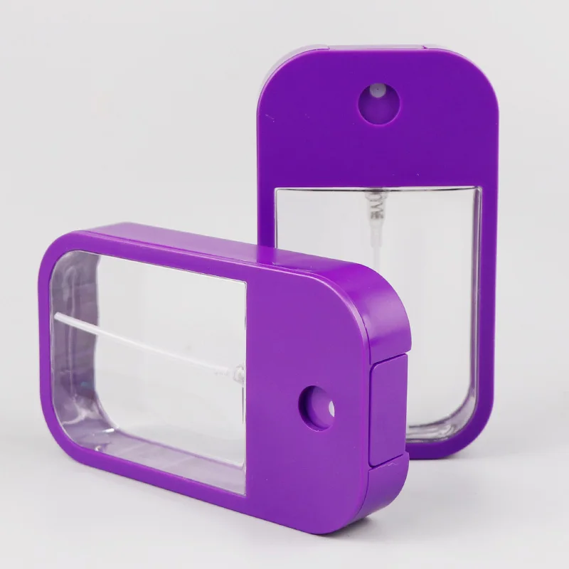 Оптовая продажа 45 мл пэт пластиковых карт спрей бутылка Алкогольная бутылка для косметической упаковки