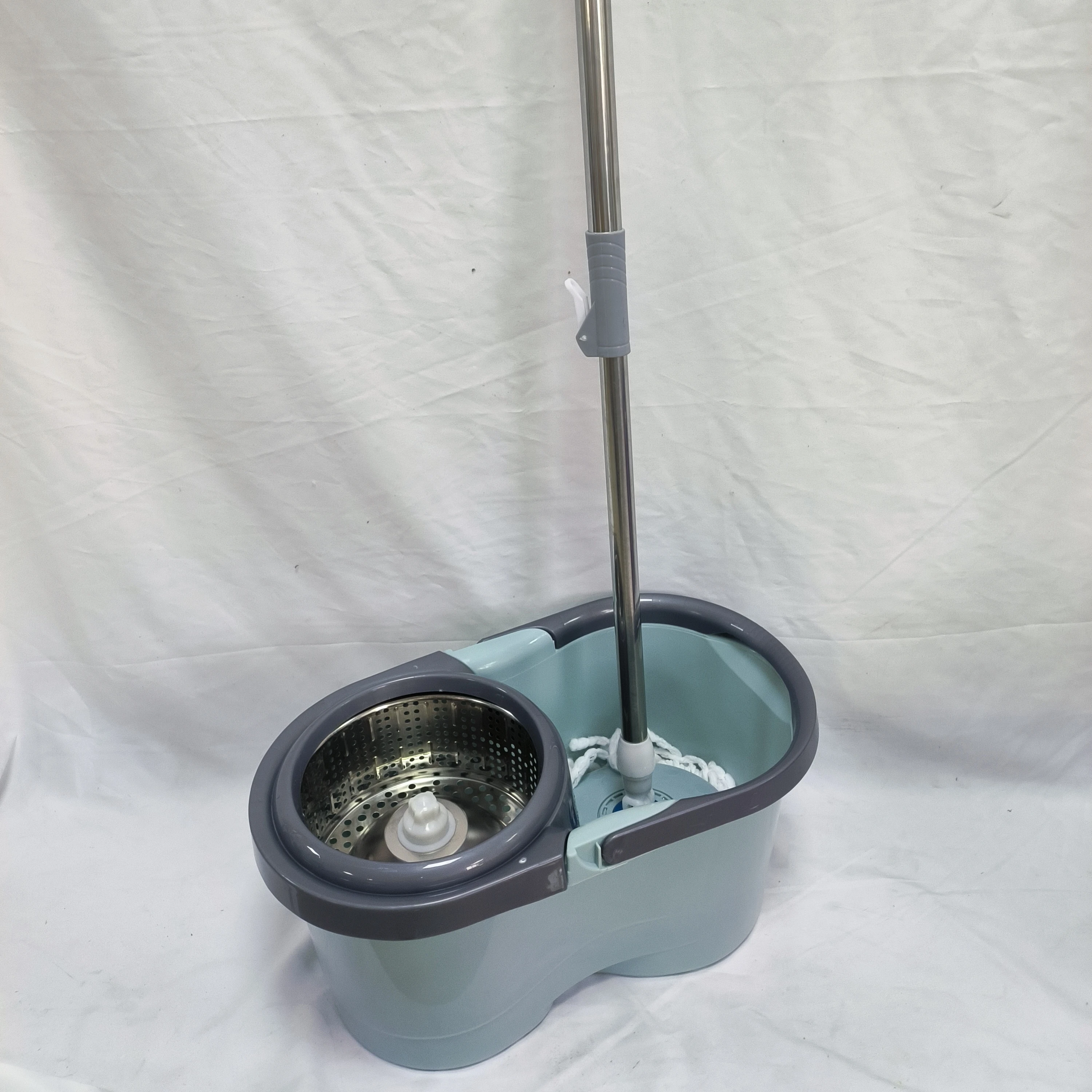 High quality 360 microfiber Spinning mop for bedroom cleaning plastic cleaning rotary mop bucket