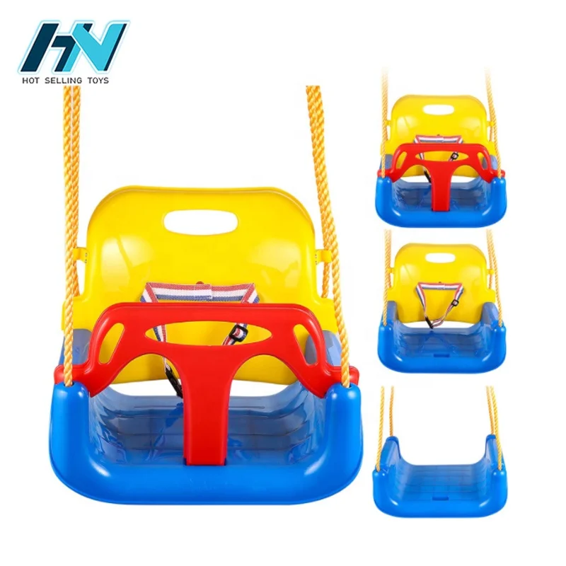 Детские игральные высококачественные безопасные подвесные пластиковые качели для младенцев