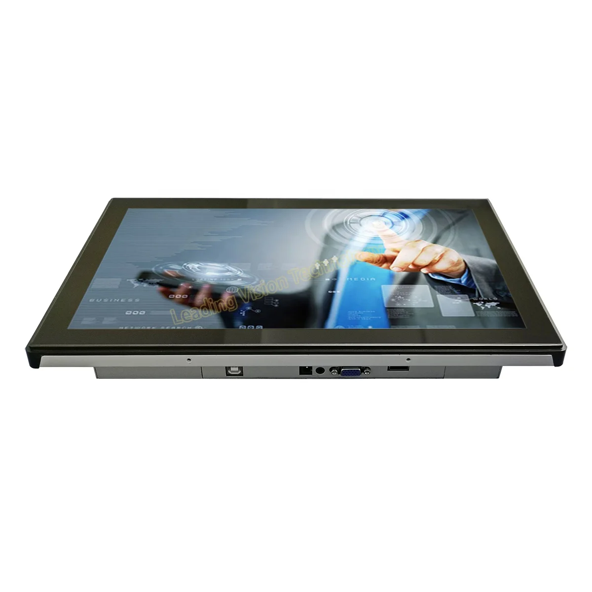 15 15.6 17 18.5 19 inch outdoor sunlight readable high brightness IP65 waterproof  dustproof industrial touch screen monitors