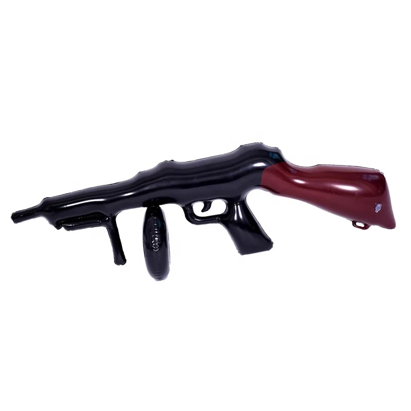 80cm Funny design eco-friendly pvc inflatable modle gun weapon toys