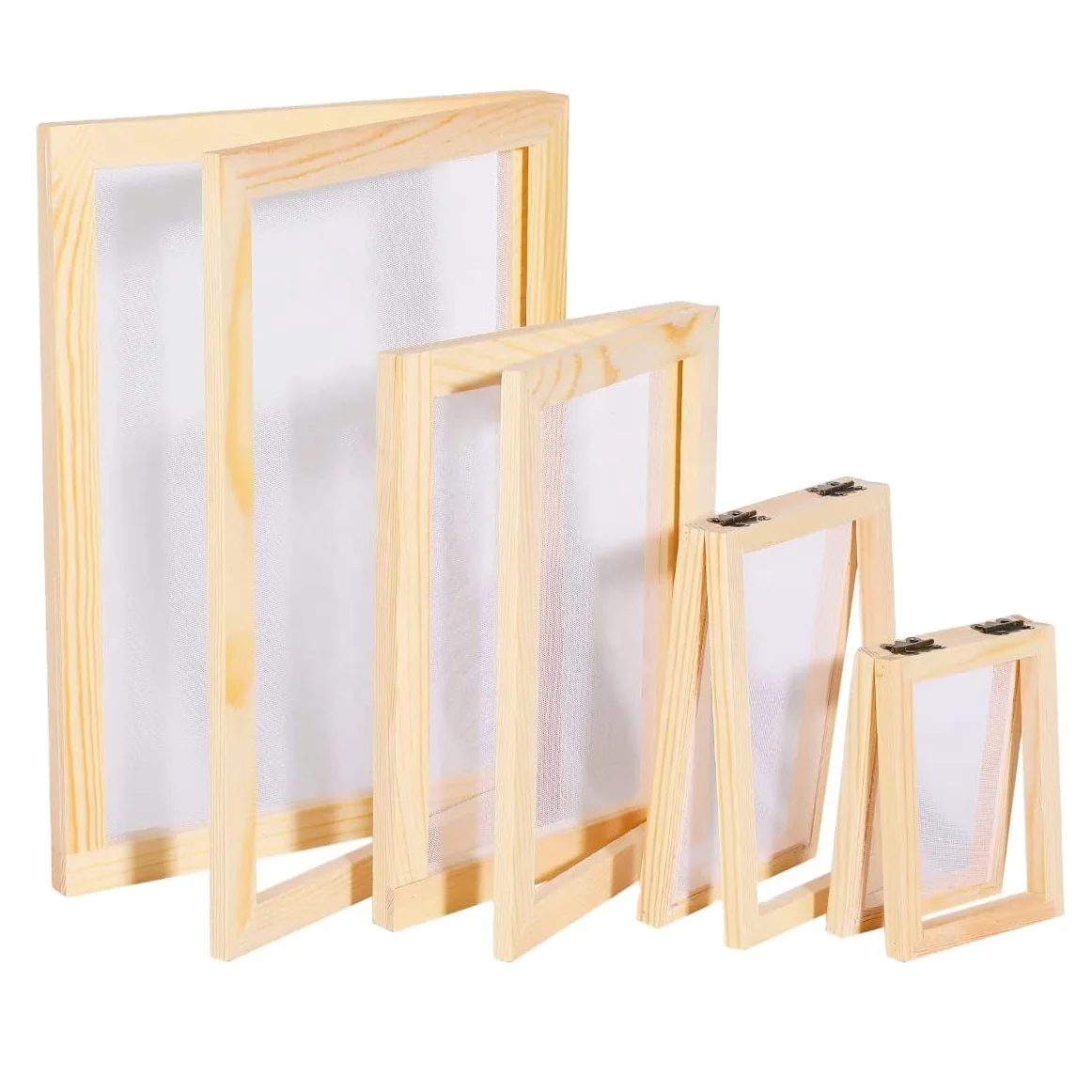 Wooden Paper Making Frame for DIY Paper Crafts Paper Making Mould