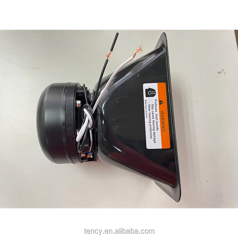 Car siren system 100W horn with strobe light vehicle electronic ambulance firefighter police siren system