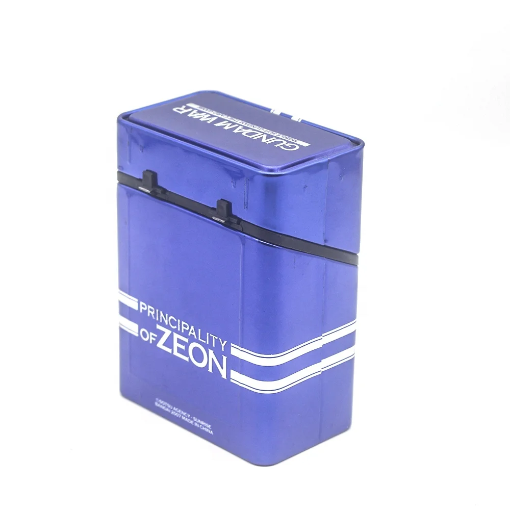 Custom printed hinged metal cheap small food vintage candy mint pocket tin can box with nice printing tin