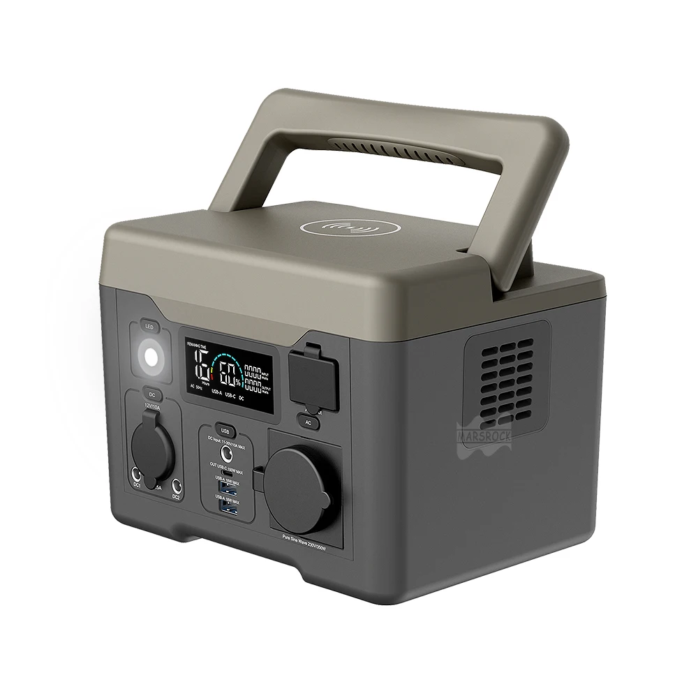 350 Вт 285Wh 230V QC3.0 Беспроводная зарядка солнечный генератор аварийная Солнечная энергия Банки портативные электростанции