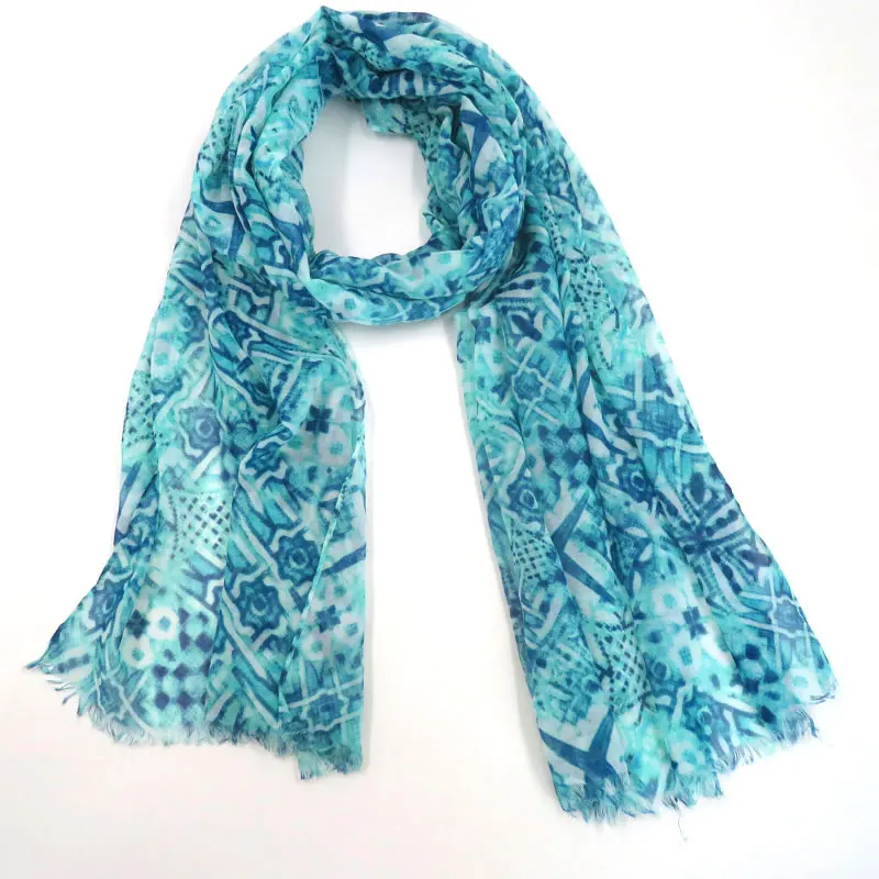 Muslim Solid Plain Chiffon Hijabs Long Scarf Shawls  Headwear Wraps Scarves Wholesale Malaysia Hijabs