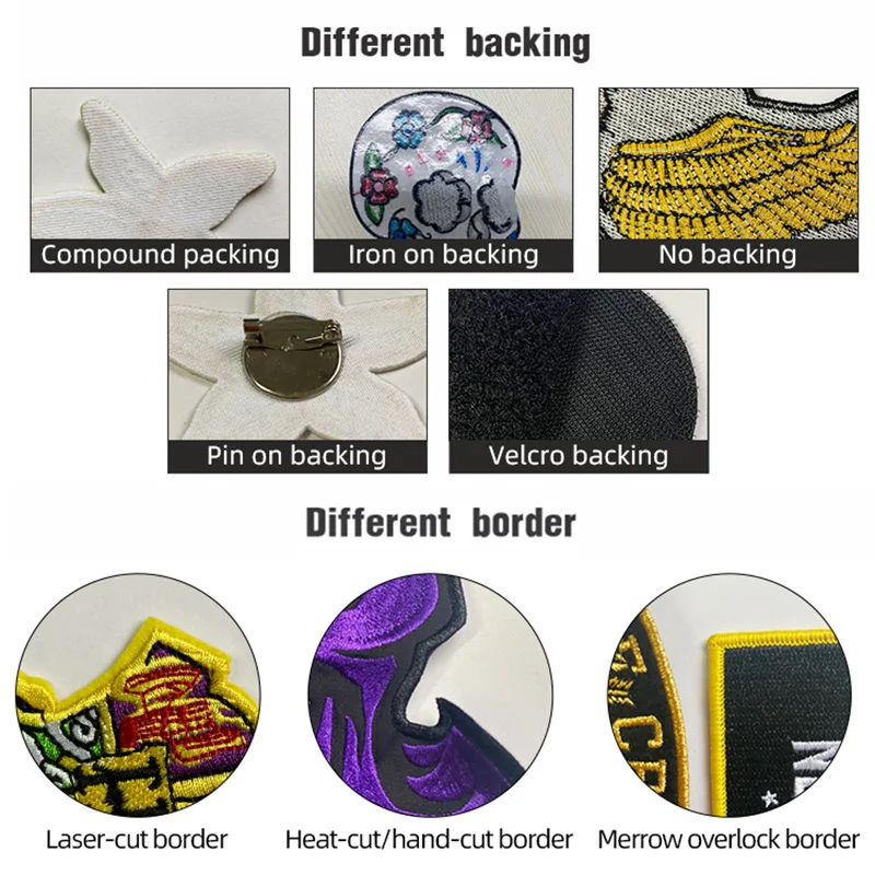 Custom Design 3D Sequin Embroidery Patch Chenille Fabric Iron-On Sticker Clothes Custom Ice Cream Design Sequin Patches OEM