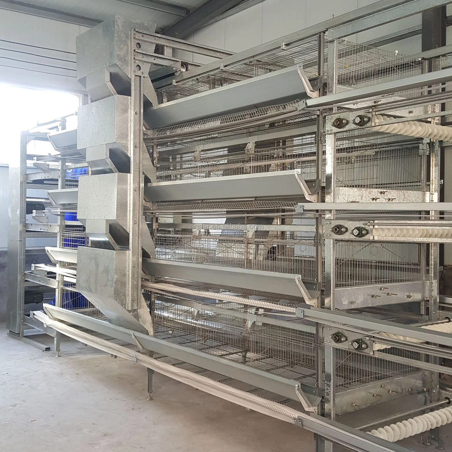 A hen cage for chicken farm Nigeria and Ghana in Africa