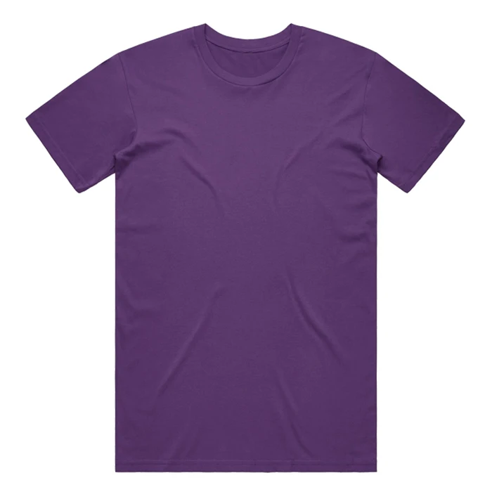 Wholesale Men Fashion Tshirts Screen Print Shirts Custom Logo Crew Neck 95 Cotton 5 Elastane Black T Shirt