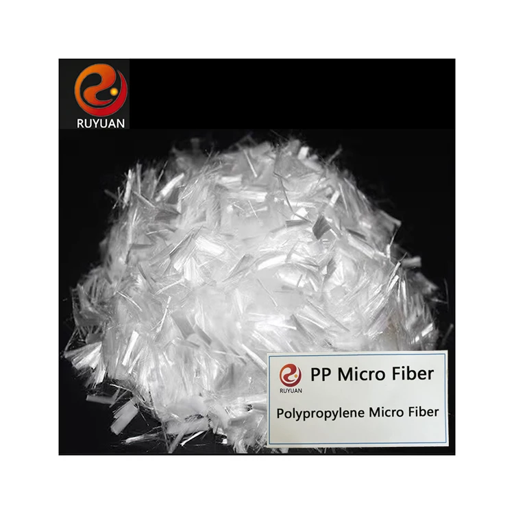 Ruyuan Chemical Manufacturer Price For Reinforced Concrete Cement Pp Fiber