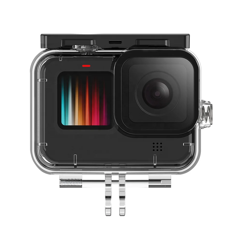  Аксессуары для камеры Go pro Водонепроницаемый чехол 50 м водонепроницаемый корпус go 9