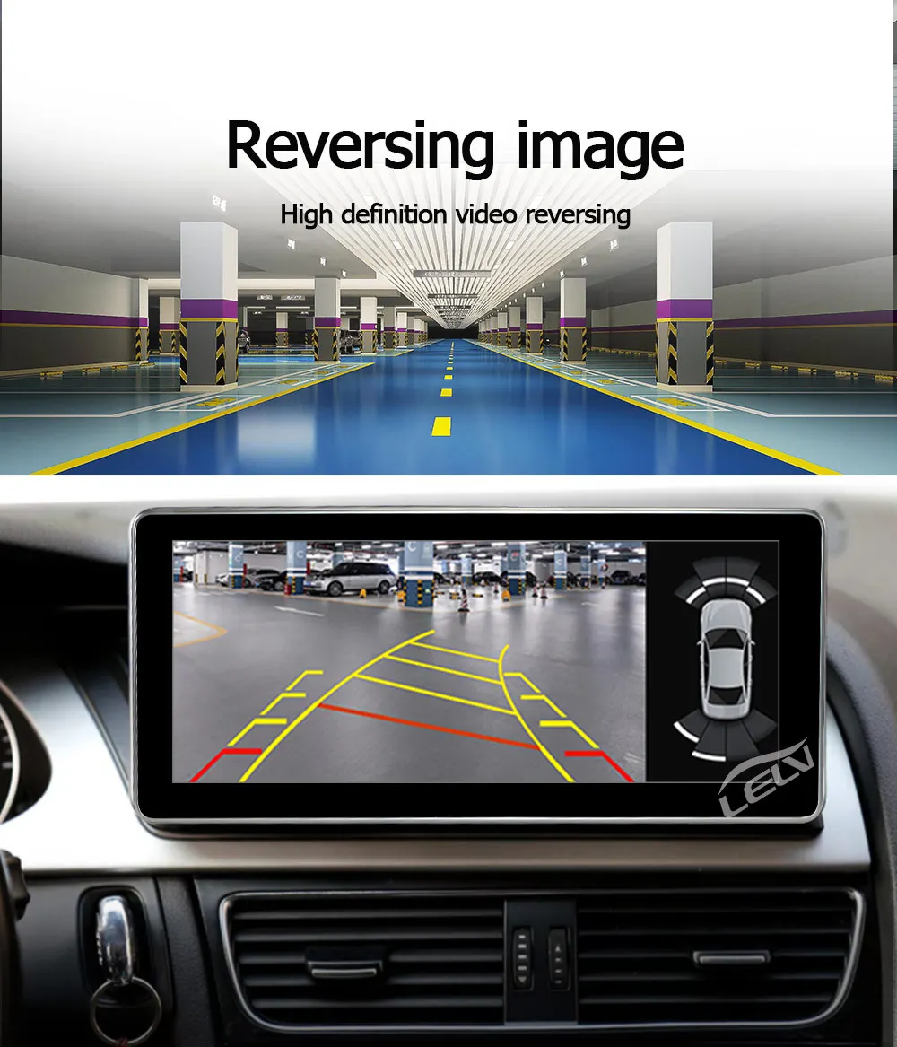 Android 10.0 4G 64G ROM 10.25' IPS Screen Car music Radio Player Navi for Audi A4L 2017-2019 Audio WIFI GPS Stereo