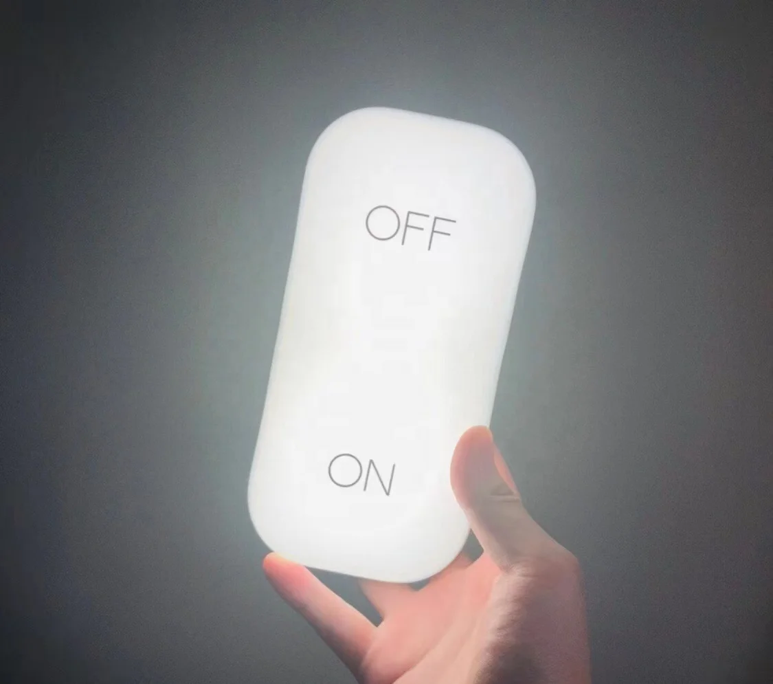 ON-OFF Creative mini energy-saving charging gravity sensor light for kids