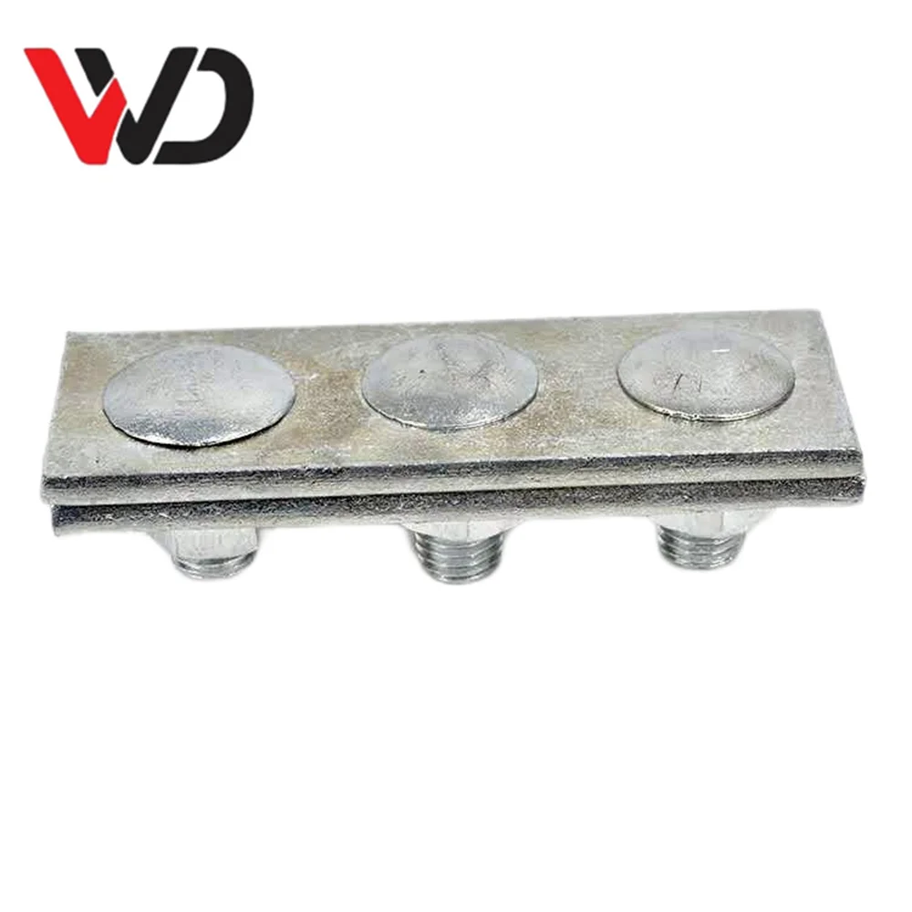 Manufacture Factory Sell OEM/ODM Accepted Pole Line Hardware 3 Botls Messenger Suspension Cable Clamp